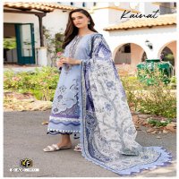 Keval Fab Kainat Vol-13 Luxury Lawn Collection Cotton Dress Material