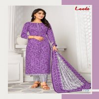 LAADO VOL 71 ADORABLE PURE COTTON LADIES SUITS WHOLESALER