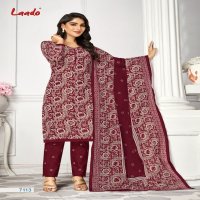 LAADO VOL 71 ADORABLE PURE COTTON LADIES SUITS WHOLESALER