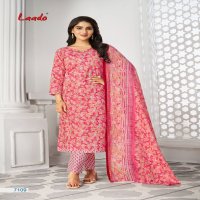 LAADO VOL 71 ADORABLE PURE COTTON LADIES SUITS WHOLESALER