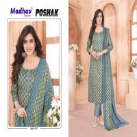 Madhav Poshak Vol-1 Wholesale Pure Cotton Print Readymade Dresses