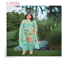 OSSM LAUNCH CELEBRATIONS FULL STITCH PREMIUM COTTON DIGITAL PRINT EMBROIDERY WORK SALWAR SUIT