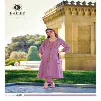 KAILEE FASHION FLORAL VOL 2 VISCOUSE THEREDWORK EXCLUSIVE FULL STITCH PAKISTANI 3PCS DRESS