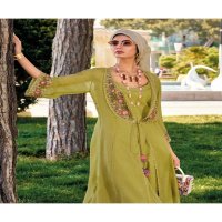 KAILEE FASHION FLORAL VOL 2 VISCOUSE THEREDWORK EXCLUSIVE FULL STITCH PAKISTANI 3PCS DRESS