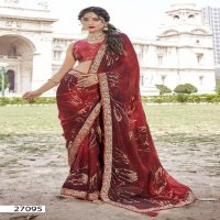 Vallabhi Hampi Wholesale Georgette Fabrics Party Wear Sarees