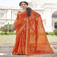 Vallabhi Hampi Wholesale Georgette Fabrics Party Wear Sarees