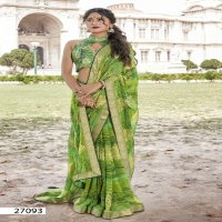 Vallabhi Hampi Wholesale Georgette Fabrics Party Wear Sarees