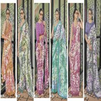 Vallabhi Ikshita Vol-7 Wholesale Georgette Fabrics Ethnic Sarees