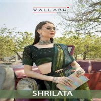 Vallabhi Shrilata Wholesale Georgette Fabrics Ethnic Sarees