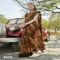 Vallabhi Shrilata Wholesale Georgette Fabrics Ethnic Sarees