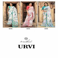 Kashvi Urvi Wholesale Weightless Fabrics Indian Sarees