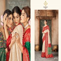 Shubh Shree Sukanya Aari Wholesale Velvet Tusser Silk Ethnic Sarees