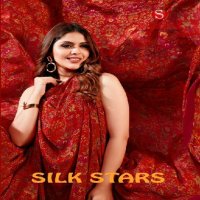 Sushma Silk Stars Wholesale Silky Print Crape Sarees Catalog