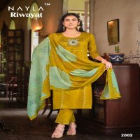 Nayla RIwayat Vol-2 Wholesale Fully Stitched 3 Piece Salwar Suits