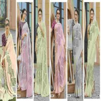 Vallabhi Manas Wholesale Georgette Fabrics Indian Sarees