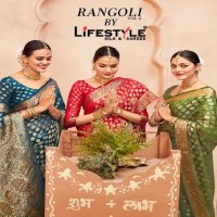 Lifestyle Rangoli Vol-4 Wholesale Ethnic Sarees