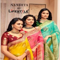 Lifestyle Nandita Wholesale Ethnic Sarees