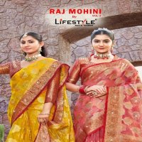 Lifestyle Raj Mohini Vol-3 Wholesale Ethnic Sarees