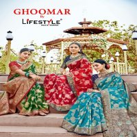 Lifestyle Ghoomar Wholesale Ethnic Sarees