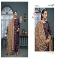 Radhika Azara Black Berry Vol-11 Wholesale Blossom Cotton With Work Dress Material