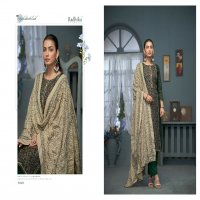 Radhika Azara Black Berry Vol-11 Wholesale Blossom Cotton With Work Dress Material
