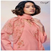 Ganga Nuhaa S2596 Wholesale Premium Cotton With Embroidery Salwar Suits