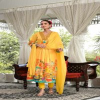 Afsana Mirja Roy Wholesale V Neck Readymade Suits Combo