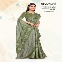 Stylewell Darpan Vol-4 Wholesale Dola Self Jacquard Ethnic Sarees