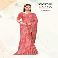 Stylewell Darpan Vol-4 Wholesale Dola Self Jacquard Ethnic Sarees