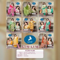 Kaya Kum Kum Wholesale 3 Piece Work Concept With Straight Cut