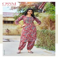 OSSM MAAHI VOL 3 FULLSTITCH AMAZING AFGHANI STYLE KURTI PANT