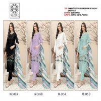 Mushq M-345 Wholesale Indian Pakistani Concept Suits