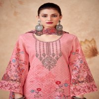 IRHA ZIA BY ALOK LAUNCH COTTON REGULAR WEAR PAKISTANI EMBROIDERY WORK 3CS DRESS MATERIAL