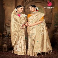 BUNAWAT PAVITRA SILK ZARI WEAVING SILK SARIS WHOLESALER