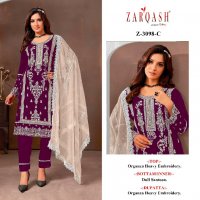 Zarqash Z-3098 Wholesale Indian Pakistani Suits