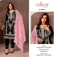 Zarqash Z-3098 Wholesale Indian Pakistani Suits