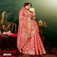 Saroj Shreyaa Saroski Vol-1 Wholesale Soft Organza Fabrics Sarees