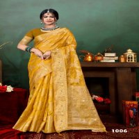 Saroj Shreyaa Saroski Vol-4 Wholesale Soft Organza Fabrics Sarees