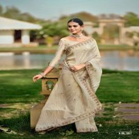 Kashvi Tatva Vol-2 Wholesale Gold Crush Fabrics Party Wear Indian Sarees