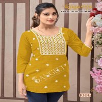 Sangeet Ragasiya Wholesale Bombay Reyon With Embroidery Kurtis