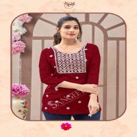 Sangeet Ragasiya Wholesale Bombay Reyon With Embroidery Kurtis