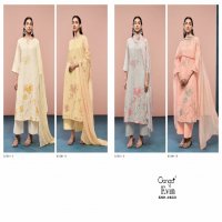 Ganga Evin S2561 Wholesale Premium Cotton With Embroidery And Hand Work Suits