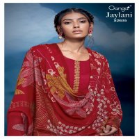 Ganga Jaylani S2635 Wholesale Premium Cotton Satin Silk Embroidery Suits