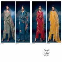 Ganga Jaylani S2635 Wholesale Premium Cotton Satin Silk Embroidery Suits