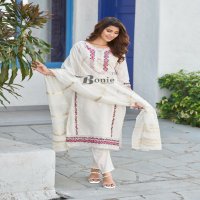 Bonie Shikha Vol-2 Wholesale 3 Piece Kurti With Pant And Dupatta