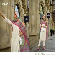 ZAVERI PRESENTS ALISHA PREMIUM COTTON PARTY WEAR EMBROIDERY WORK FULL STITCH 3PCS DRESS