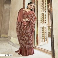 Vallabhi Gitanshi Vol-2 Wholesale Georgette With Satin Patta Sarees