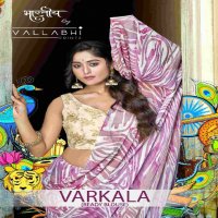 Vallabhi Varkala Wholesale Georgette Fabrics Indian Sarees