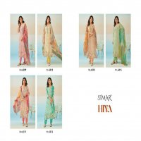 Glossy Simar Hiya Wholesale Pure Viscose Muslin Digital Work Salwar Suits