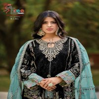 Shree Fabs R-1301 Wholesale Top Organza Embroidery Pakistani Suits